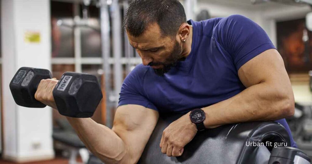 How do you increase the size of your biceps without equipment?